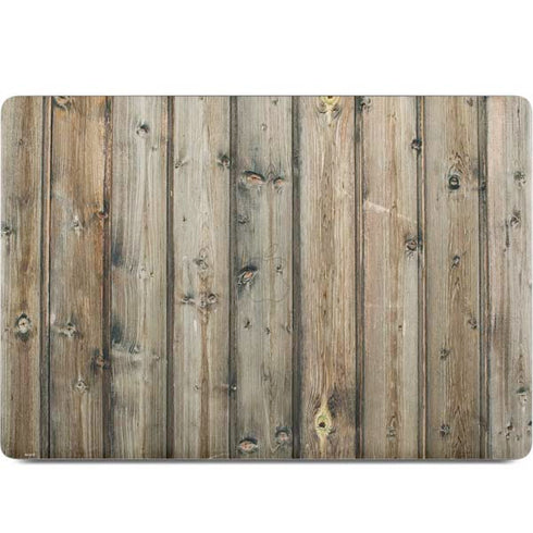 Natural Weathered Wood MacBook Skins