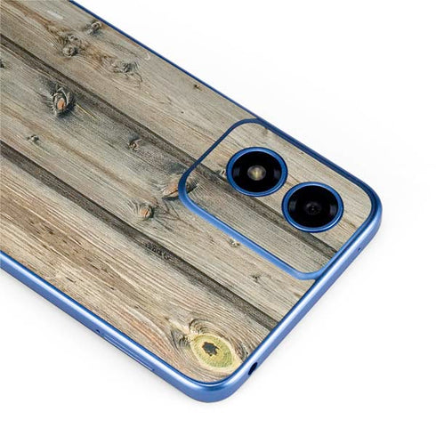 Natural Weathered Wood Moto G Play 4G (2024) Skin
