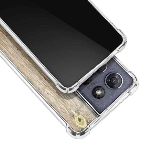 Natural Weathered Wood Moto G Power 5G (2025) Clear Case