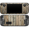 Natural Weathered Wood Steam Deck Handheld Gaming Computer OLED Skin