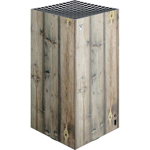 Natural Weathered Wood XBox Series X Digital Edition Console Skin