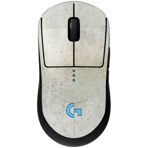Natural White Concrete G Pro Wireless Gaming Mouse Skin