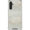 Natural White Concrete Galaxy A17 Clear Case