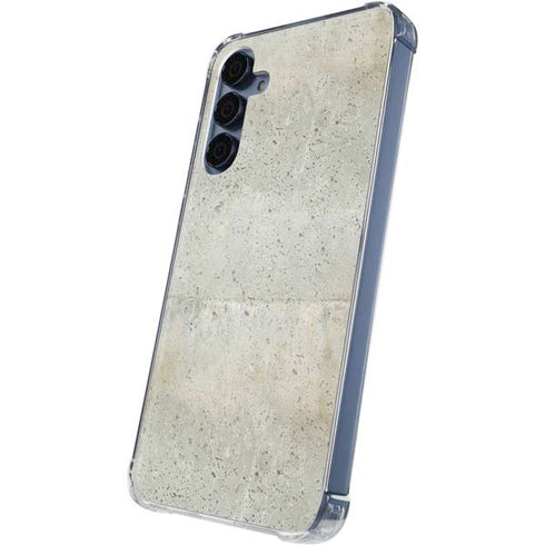 Natural White Concrete Galaxy A35 5G Clear Case