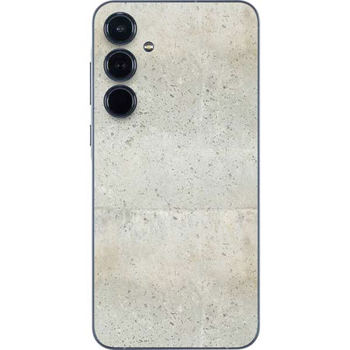 Natural White Concrete Galaxy A35 5G Skin