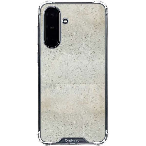 Natural White Concrete Galaxy A36 5G Clear Case