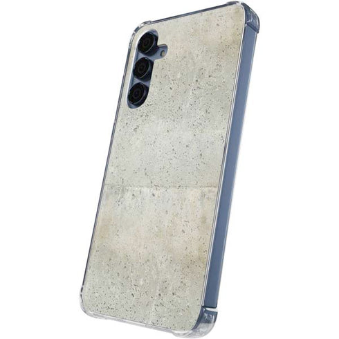 Natural White Concrete Galaxy A55 5G Clear Case