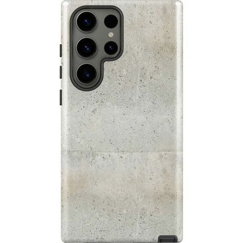 Natural White Concrete Galaxy S23 Ultra Pro Case