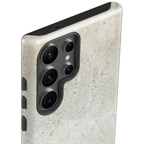 Natural White Concrete Galaxy S23 Ultra Pro Case