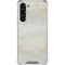 Natural White Concrete Galaxy S24 FE Clear Case