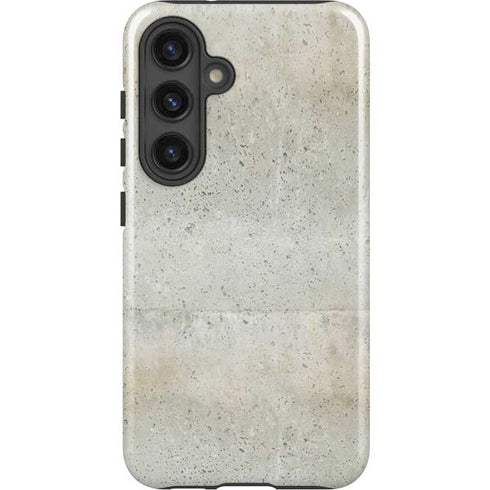 Natural White Concrete Galaxy S25 Impact Case