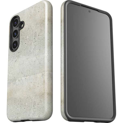 Natural White Concrete Galaxy S25 Impact Case