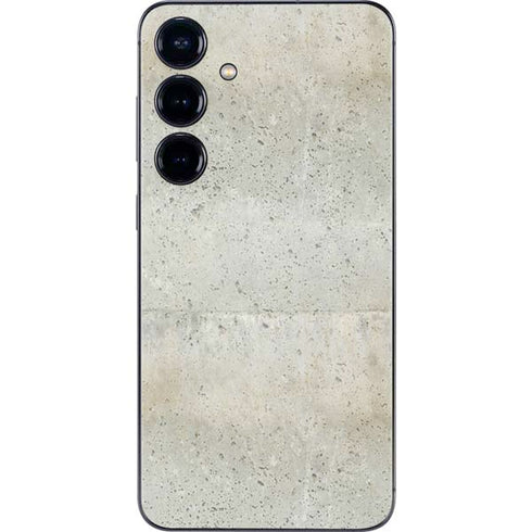 Natural White Concrete Galaxy S24 Skin