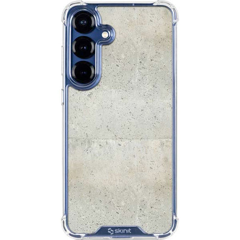 Natural White Concrete Galaxy S25 Plus Clear Case
