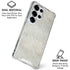 Natural White Concrete Galaxy S25 Ultra Clear Case