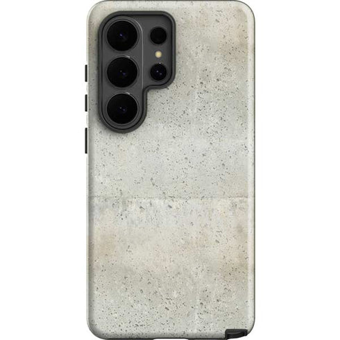 Natural White Concrete Galaxy S26 Ultra Impact Case