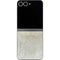 Natural White Concrete Galaxy Z Flip6 Skin