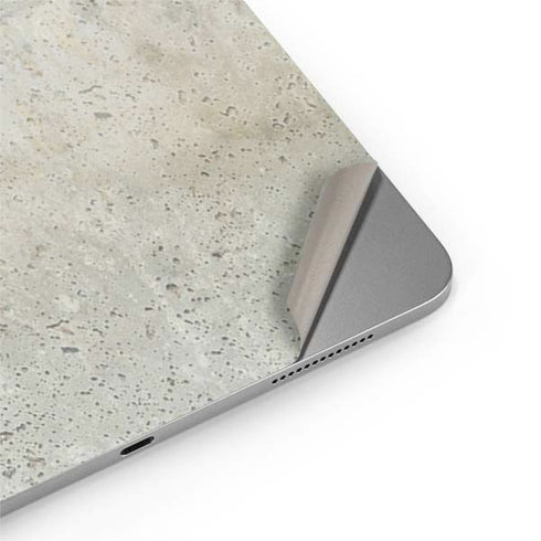 Natural White Concrete Apple iPad Air Skin