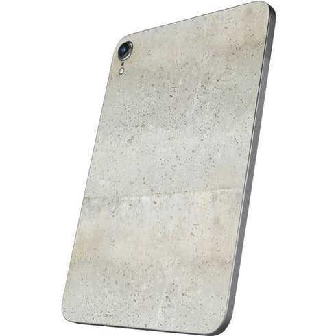 Natural White Concrete Apple iPad Mini Skin