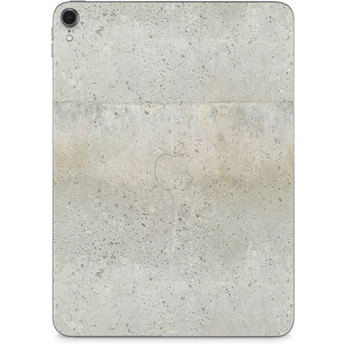Natural White Concrete Apple iPad Pro Skin