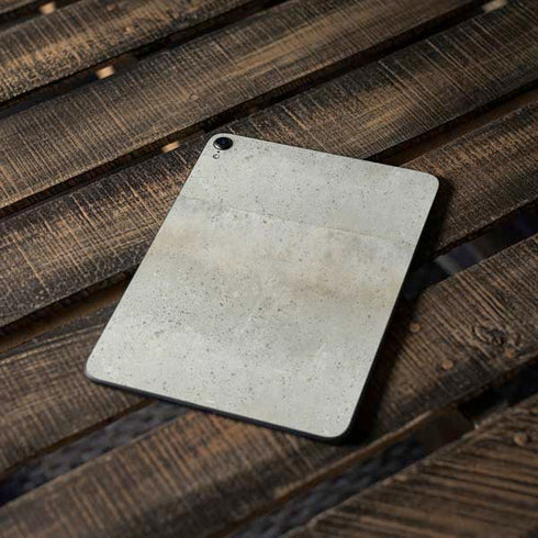 Natural White Concrete Apple iPad Pro Skin