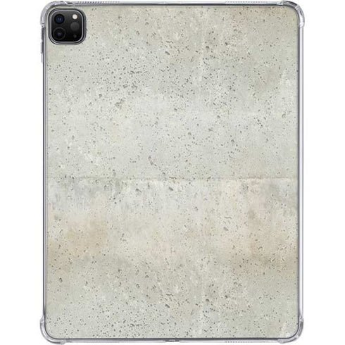 Natural White Concrete iPad Pro 11in (2024) Clear Case