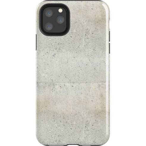 Natural White Concrete iPhone Cases