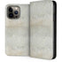 Natural White Concrete iPhone 13 Pro Max Folio Case