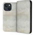 Natural White Concrete iPhone 14 Plus Folio Case