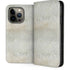 Natural White Concrete iPhone 14 Pro Folio Case