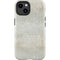 Natural White Concrete iPhone 15 Impact Case