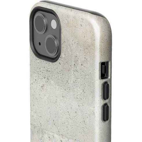 Natural White Concrete iPhone 15 Impact Case