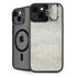 Natural White Concrete iPhone 15 Kickstand Case