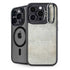Natural White Concrete iPhone 15 Pro Max Kickstand Case