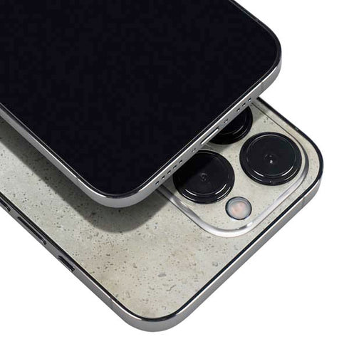 Natural White Concrete iPhone 15 Pro Max Skin