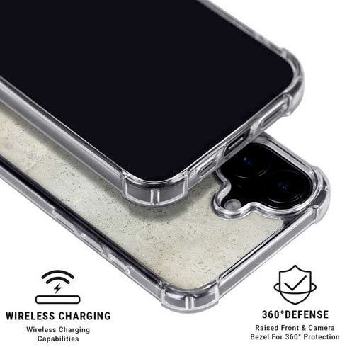Natural White Concrete iPhone 16 MagSafe Case