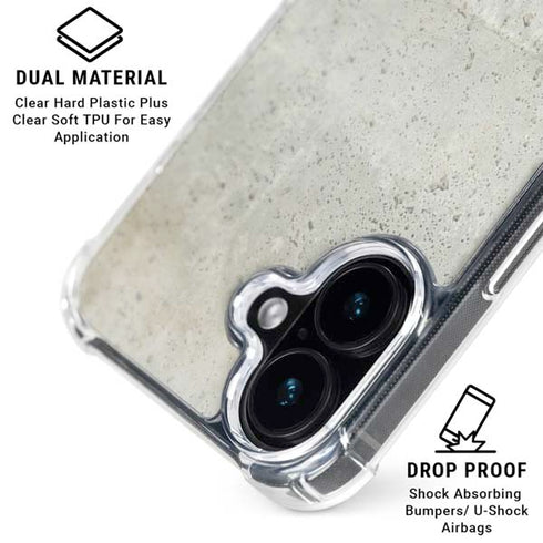 Natural White Concrete iPhone 16 MagSafe Case