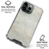 Natural White Concrete iPhone 16 Pro Max Clear Case