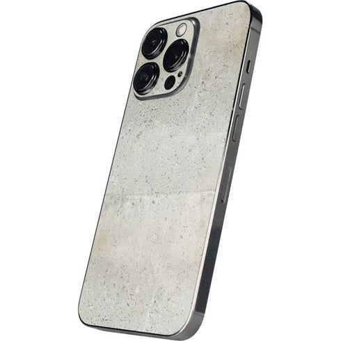 Natural White Concrete iPhone 16 Pro Skin