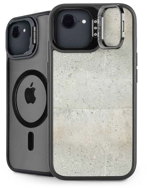 Natural White Concrete iPhone 16e Kickstand Case