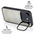 Natural White Concrete iPhone 16e Kickstand Case