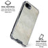 Natural White Concrete iPhone 16e Clear Case