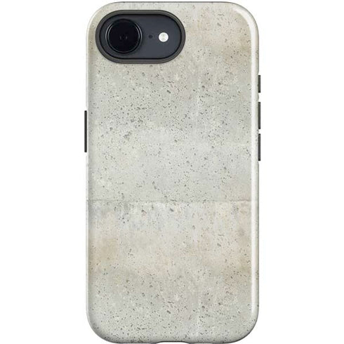 Natural White Concrete iPhone 16e Impact Case