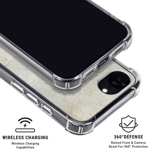 Natural White Concrete iPhone 16e MagSafe Case