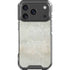 Natural White Concrete iPhone 18 Pro Clear Case