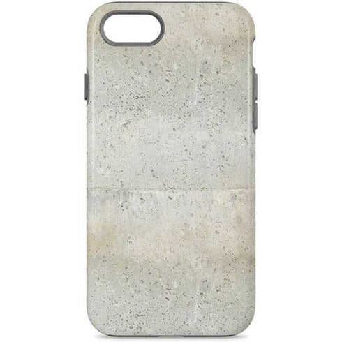 Natural White Concrete iPhone Cases