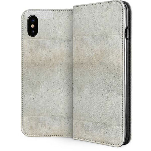 Natural White Concrete iPhone 8 Folio Case
