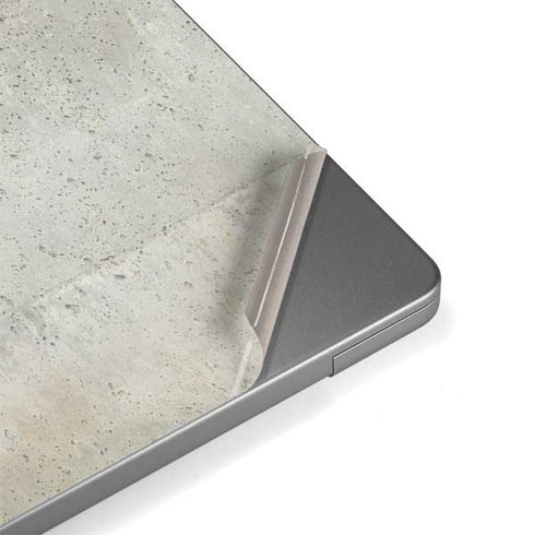 Natural White Concrete Apple MacBook Pro 14-inch Skin