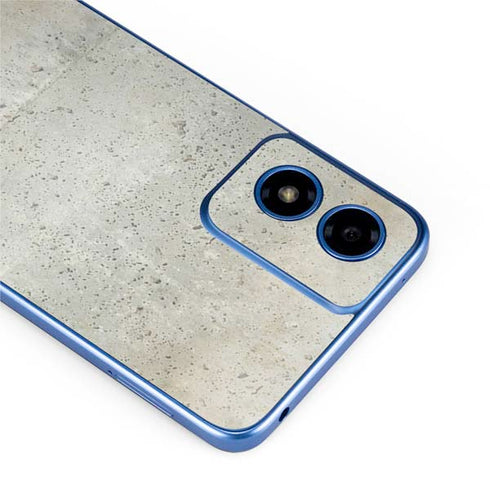 Natural White Concrete Moto G Play 4G (2024) Skin