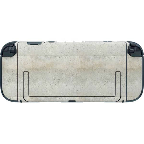 Natural White Concrete Nintendo Switch 2 (2025) with Joy-Con Skin